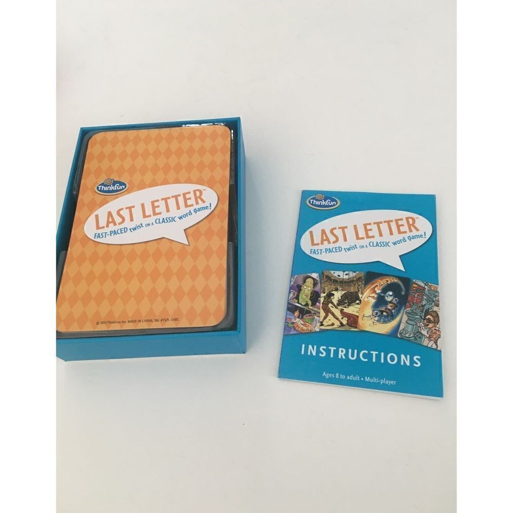 Last Letter Word Game